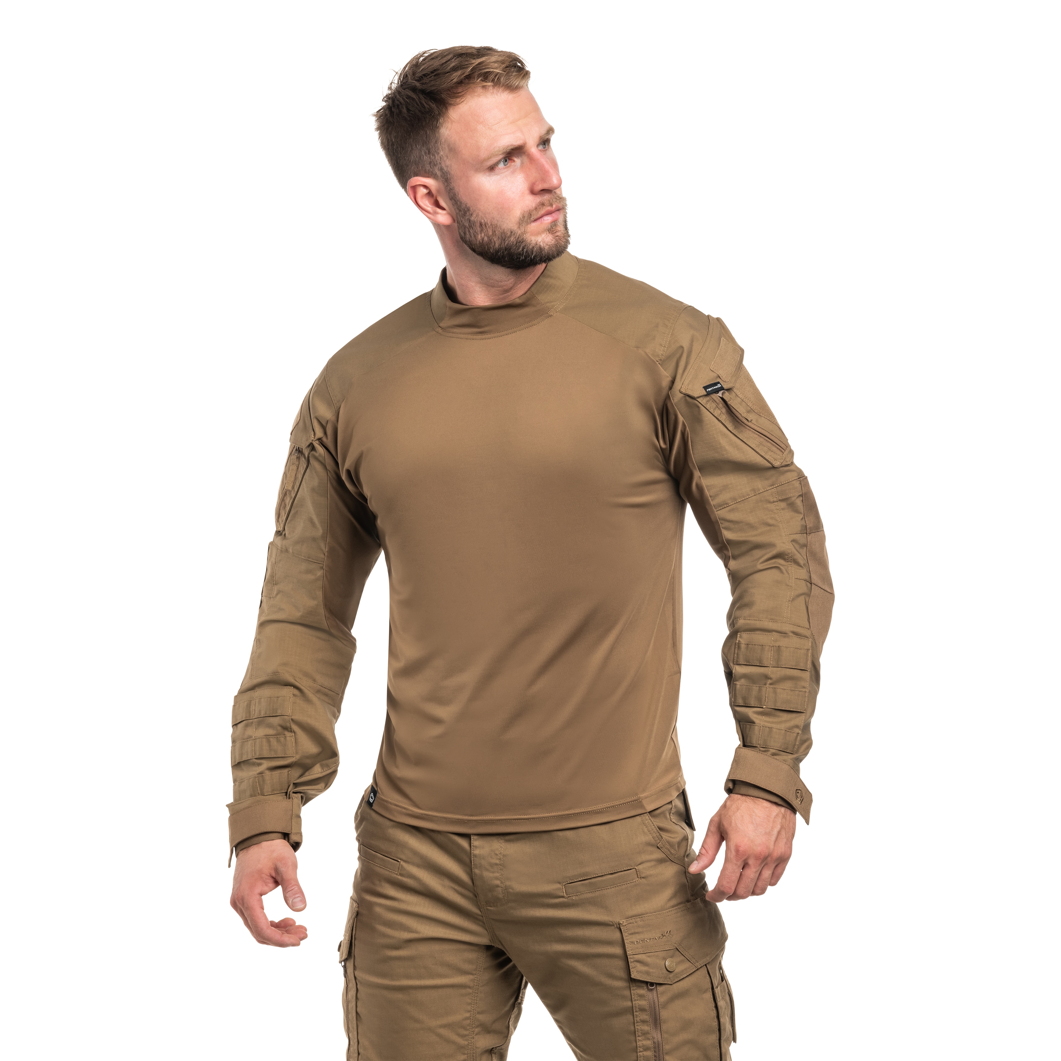 Sweatshirt Wolf Combat Shirt Pentagon - Coyote