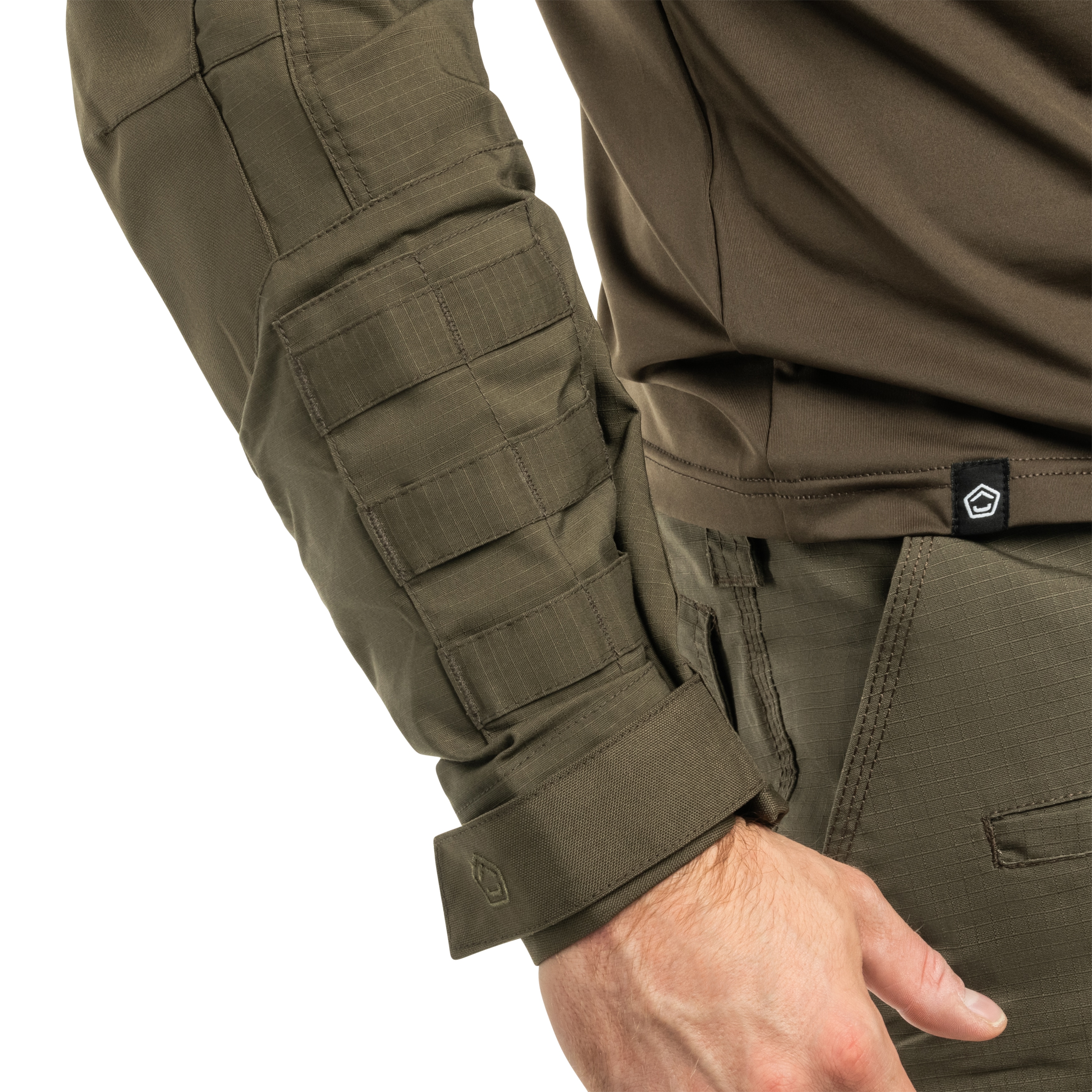 Sweatshirt Wolf Combat Shirt Pentagon - Ranger Green