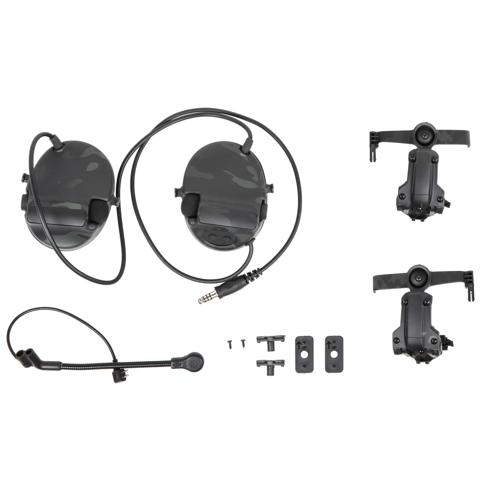 Protections auditives actives C5 HD-24 Wosport - MultiCam Black