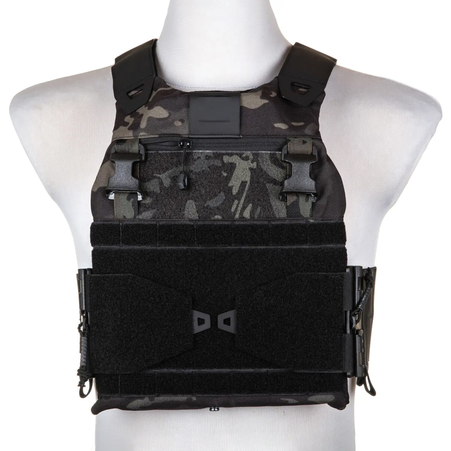 Gilet tactique Plate Carrier FCSK 2.0 Ape Force Gear - Arid MC Camo Black