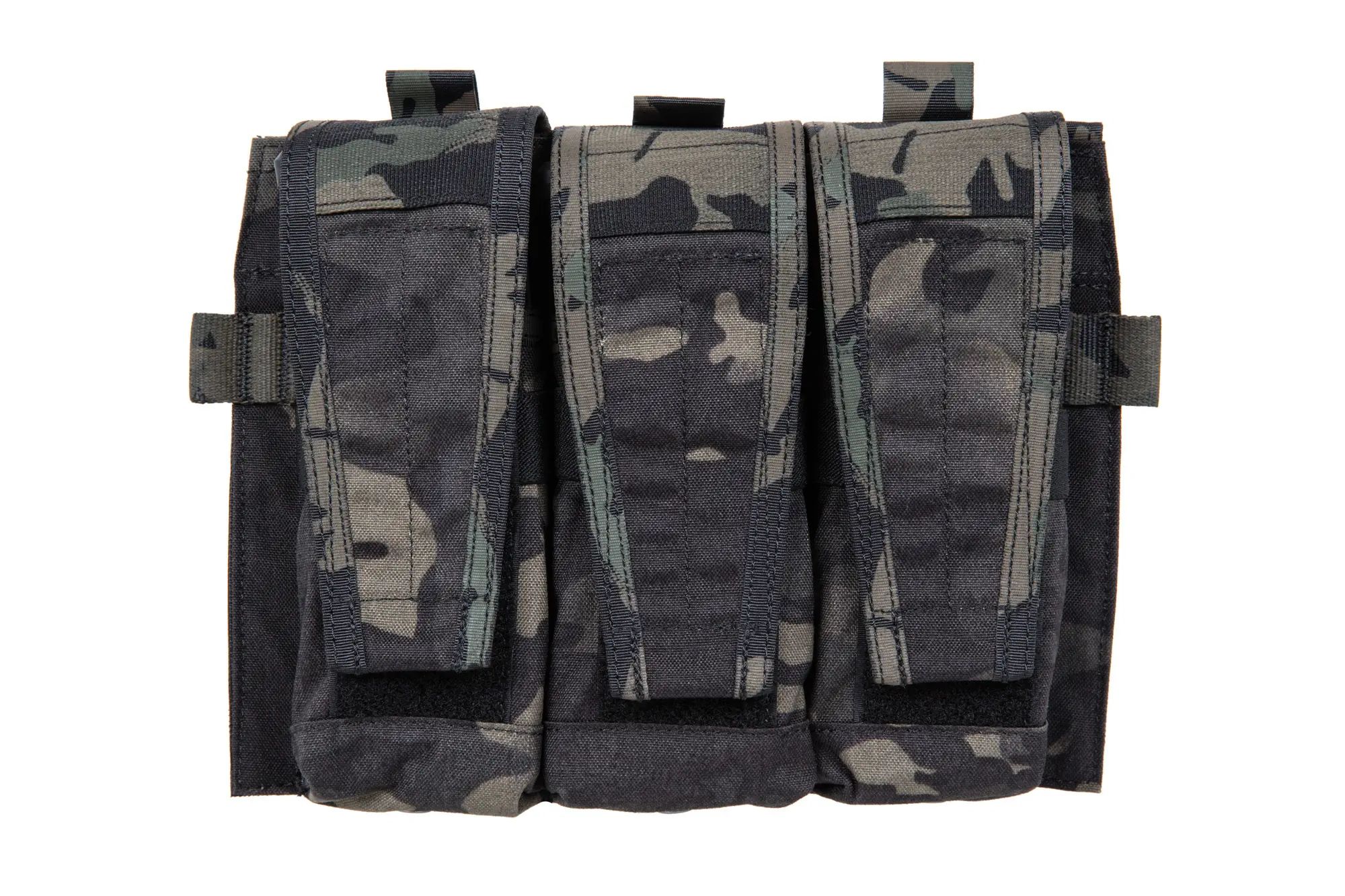 Panel Ape Force Gear z potrójną ładownicą na magazynki karabinowe - MultiCam Black