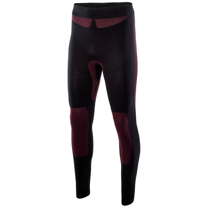 Leggings thermoactifs pour hommes Hino Hi-Tec - Black/Red