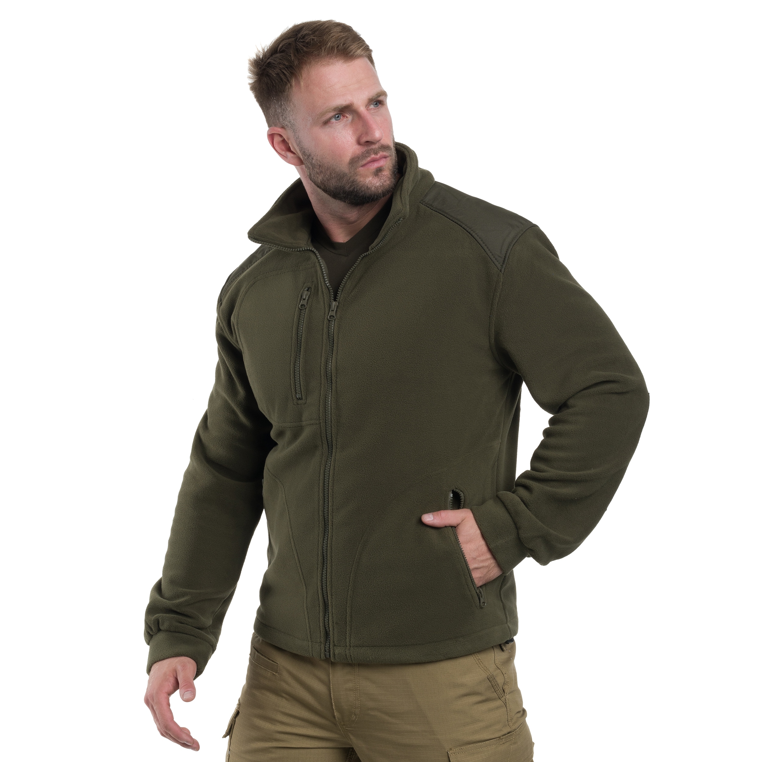 Polaire militaire - Khaki