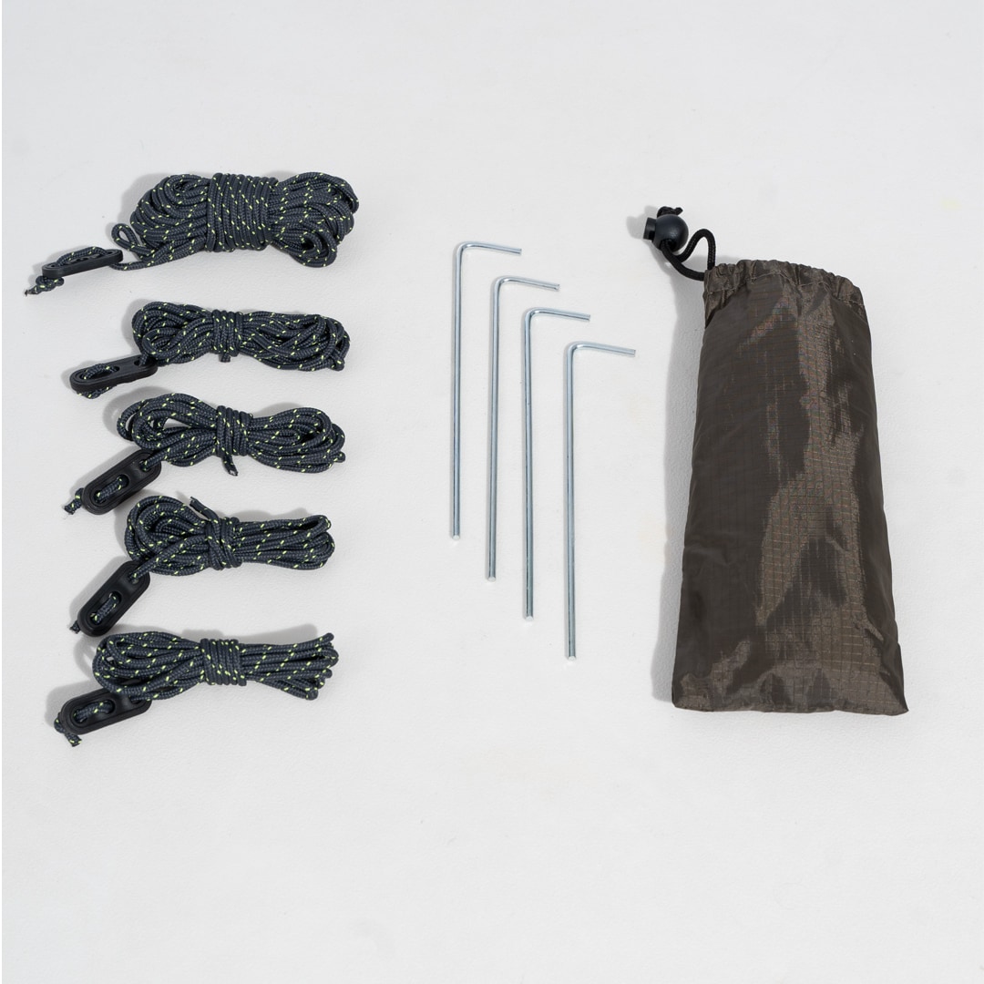 Bâche de bivouac Wild Tarp 3x3 m Pentagon - RAL 7013