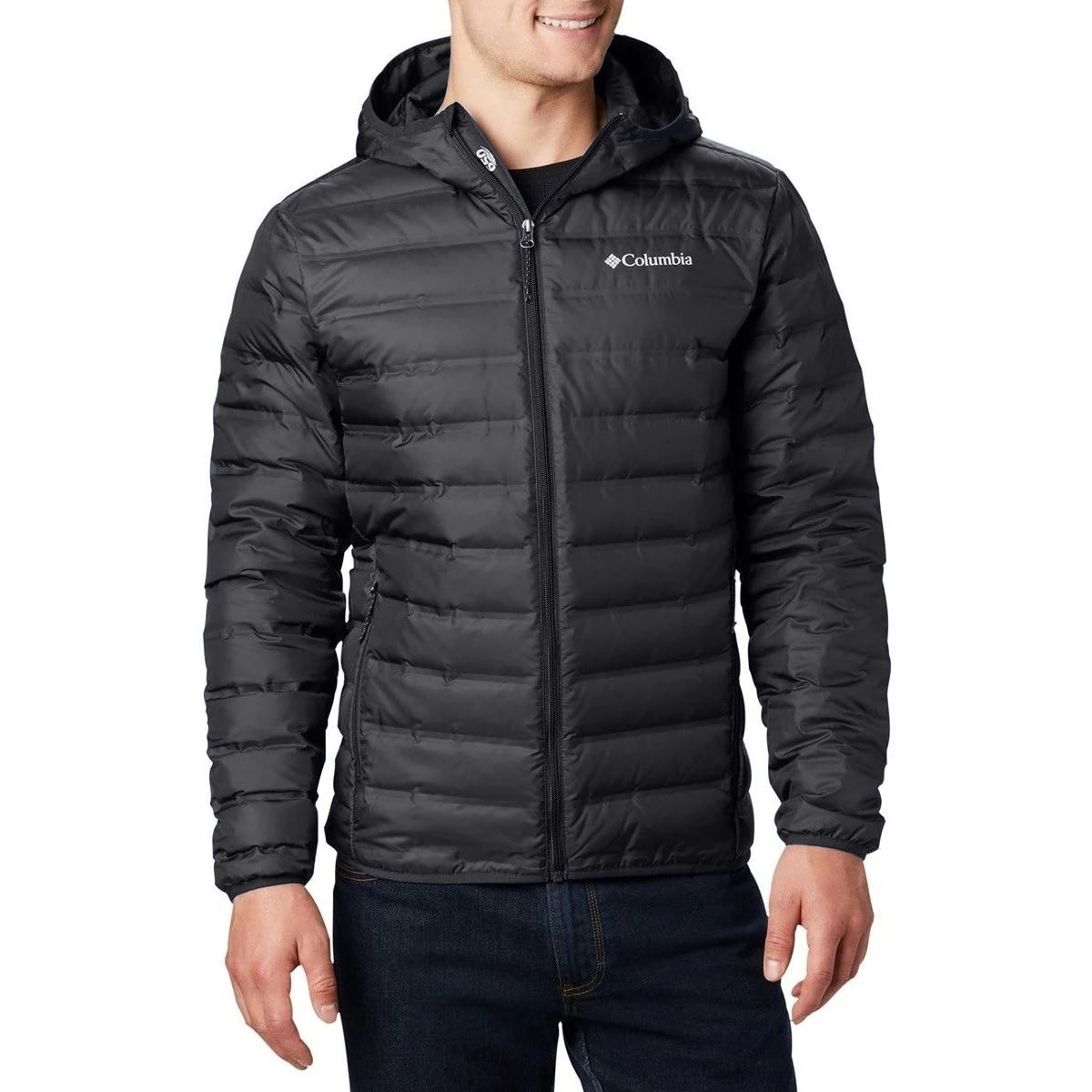 Veste Lake 22 II Down Hooded Columbia - Black