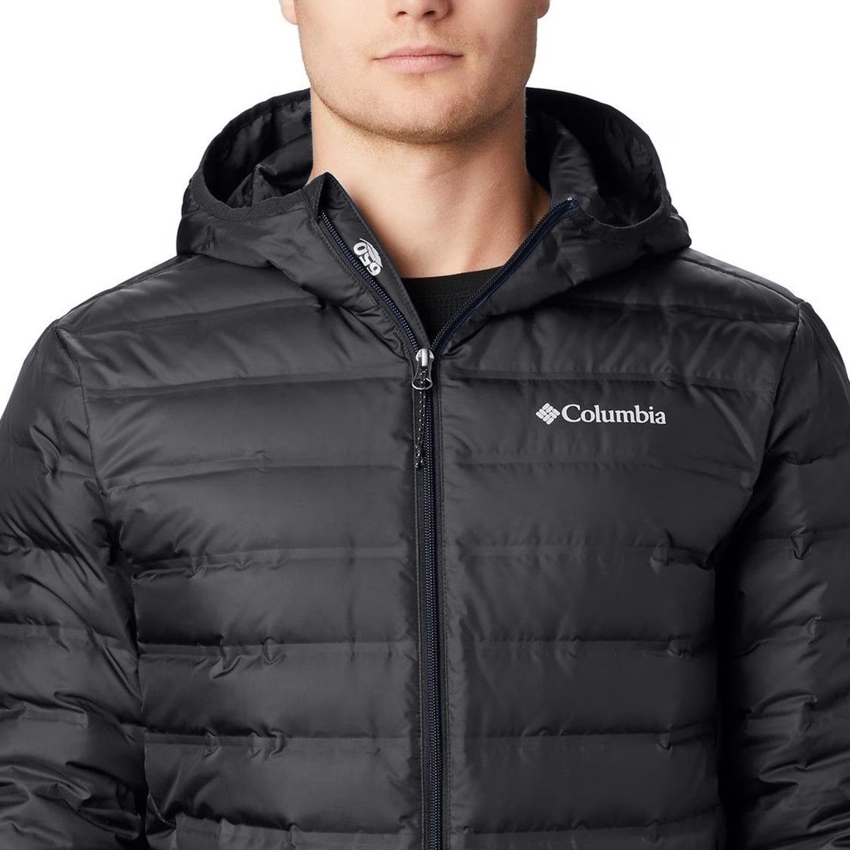 Veste Lake 22 II Down Hooded Columbia - Black