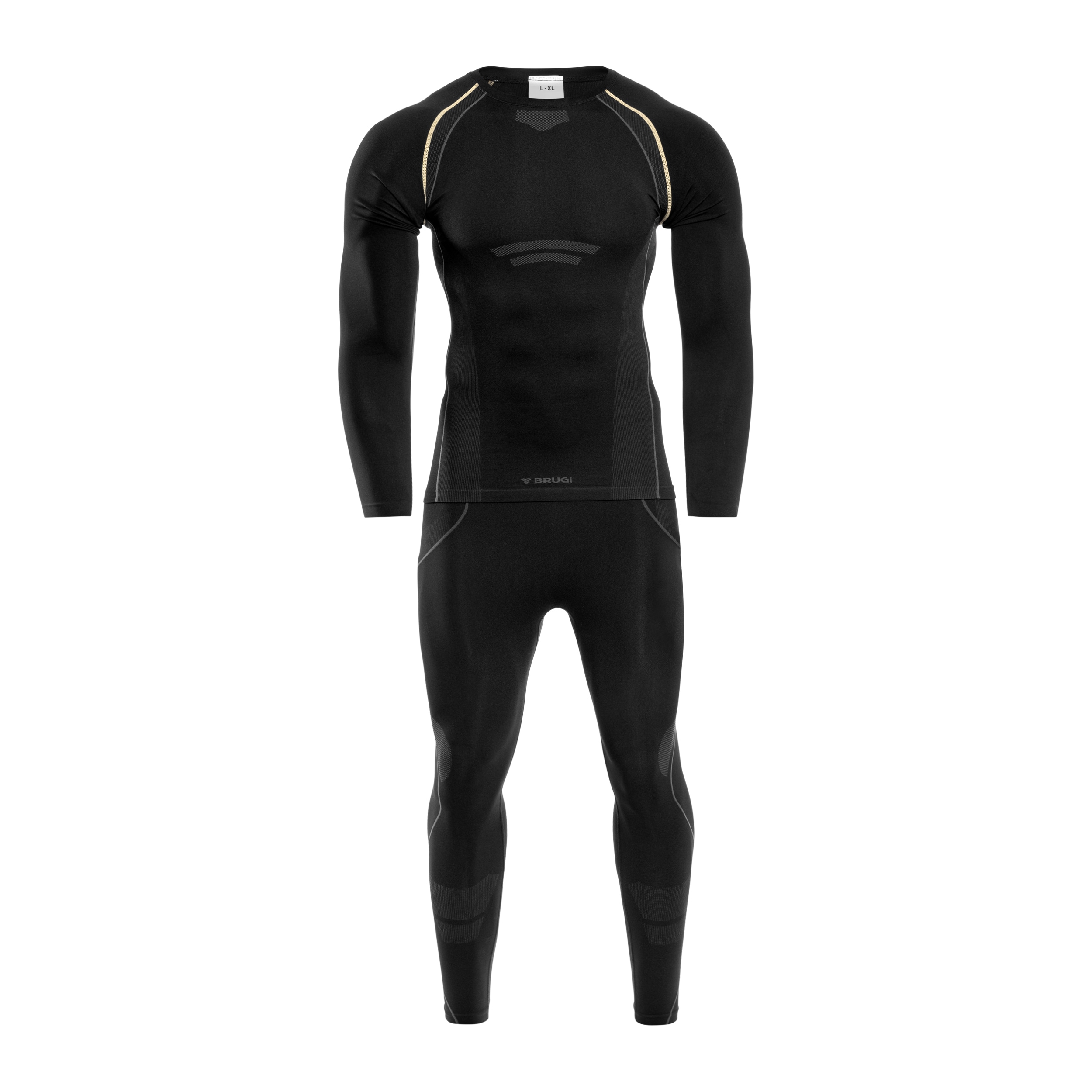 Sous-vêtements thermoactifs Brugi - Black