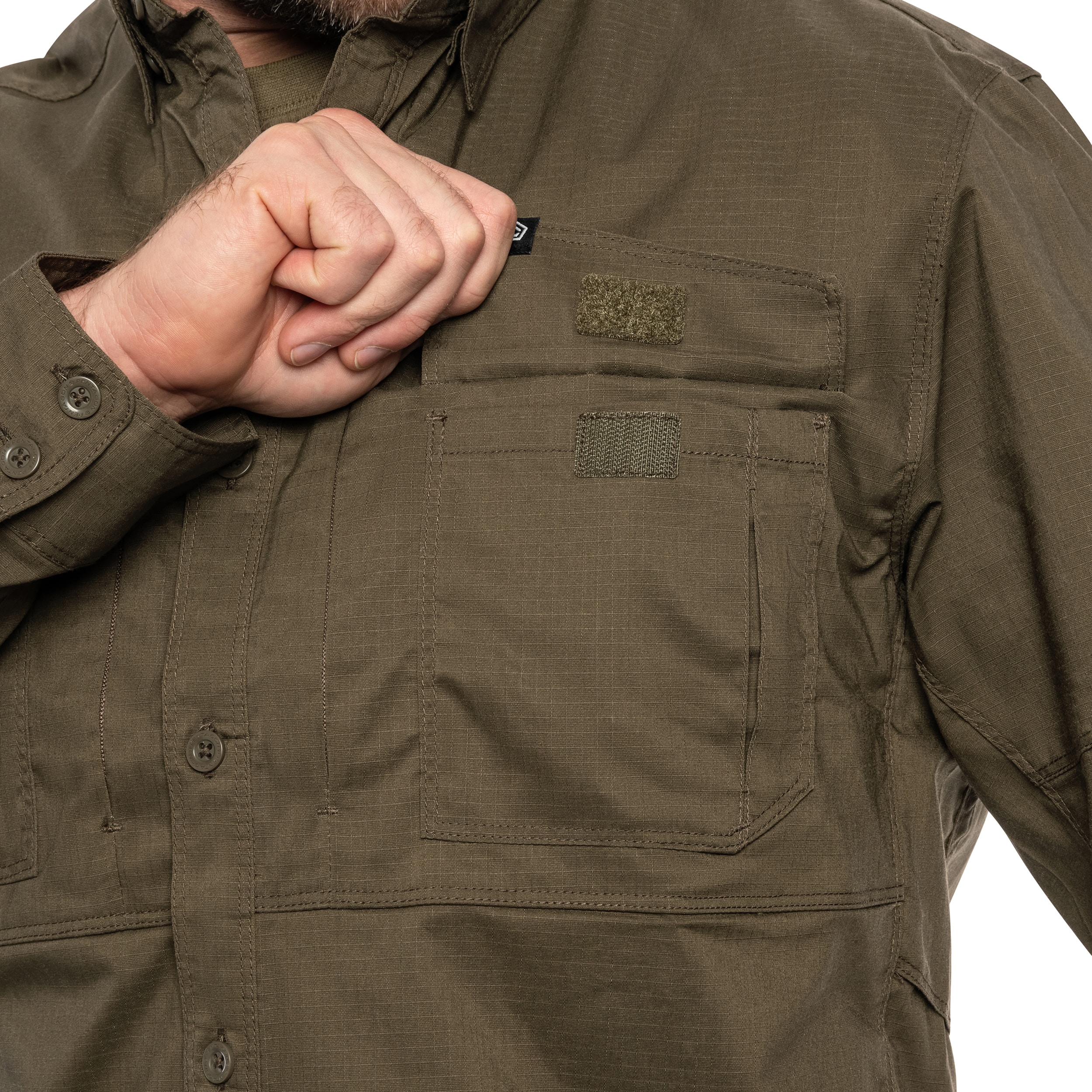 Chemise tactique Plato Long Sleeve Pentagon - Ranger Green