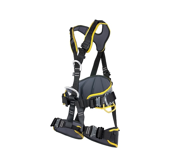 Harnais d'escalade Singing Rock Profi Worker 3D Speed - Black/Yellow