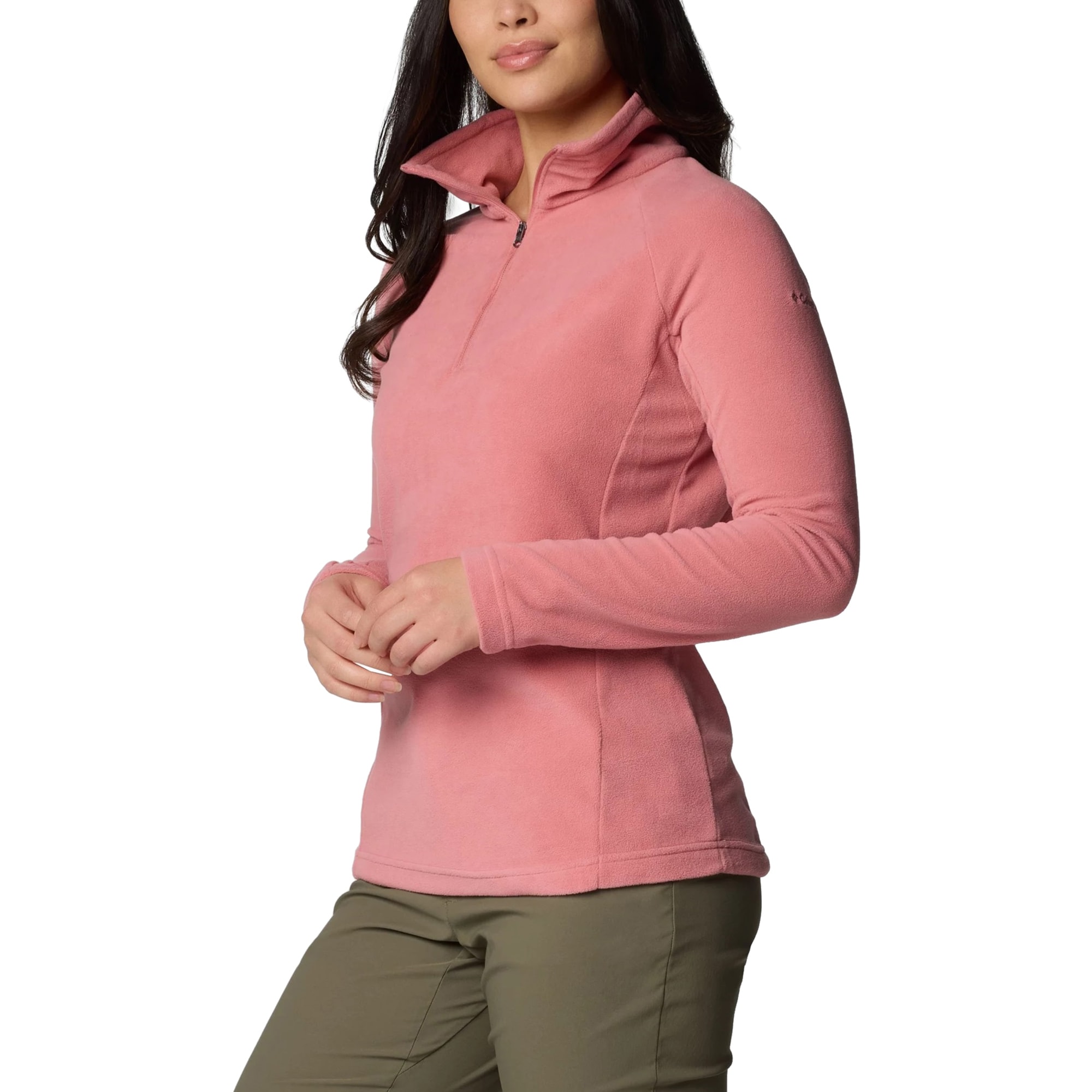 Polaire pour femmes Glacial IV Half Zip Columbia - Pink Agave