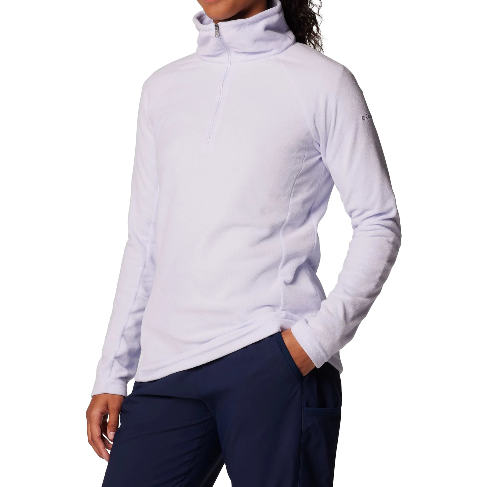 Polaire pour femmes Glacial IV Half Zip Columbia - Snowdrift