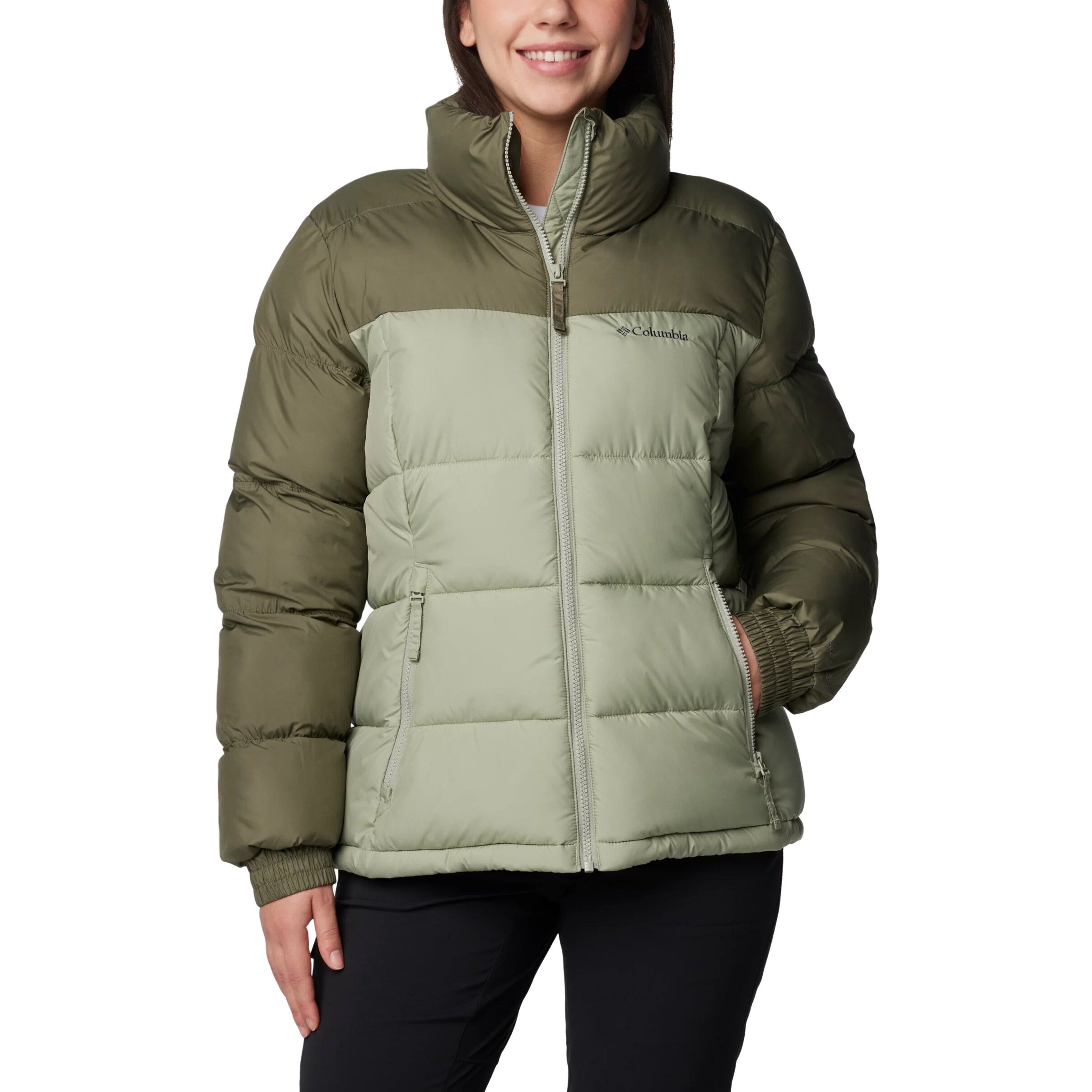 Veste femme Pike Lake Columbia - Stone Green / Safari