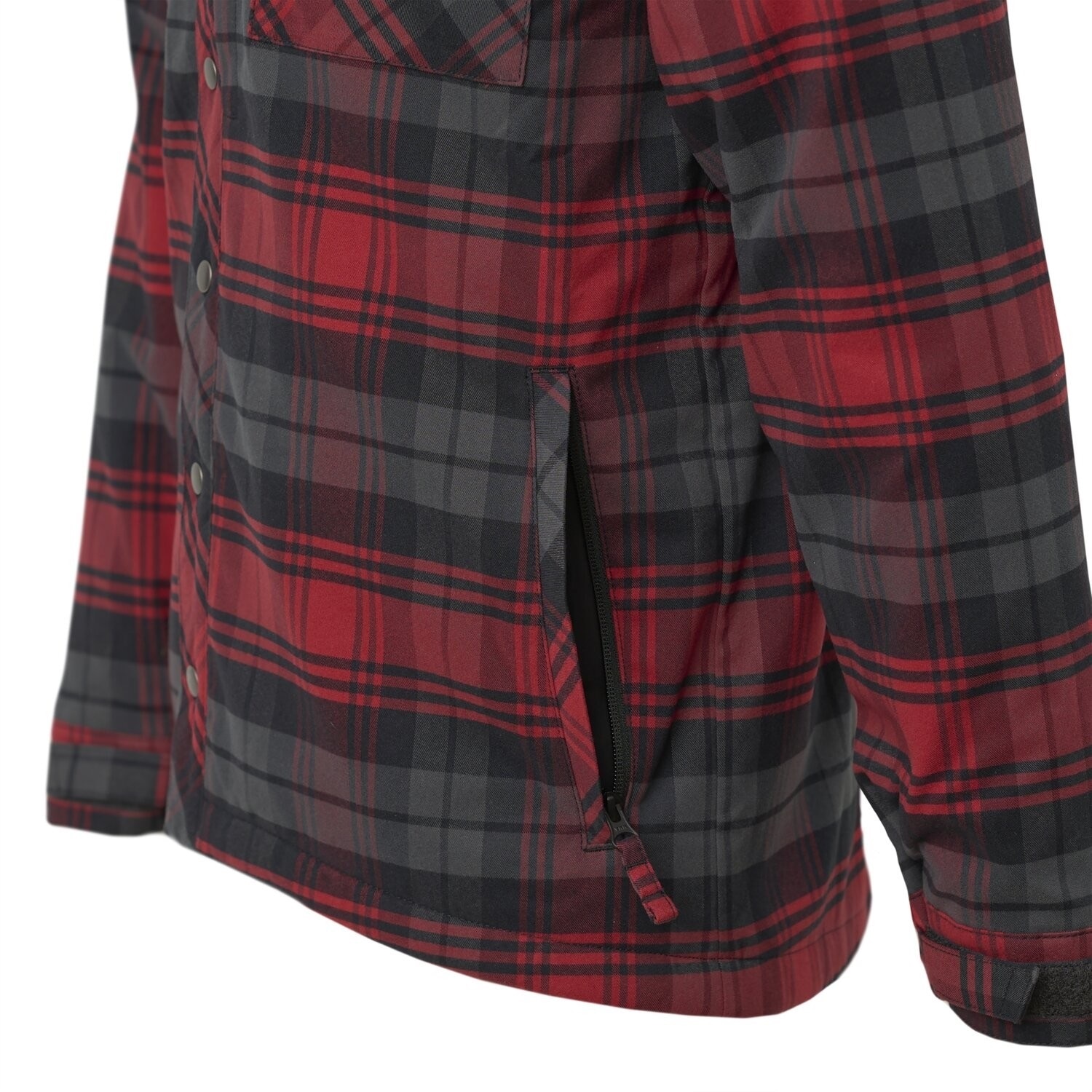 Chemise Winter Warden Long Sleeve Helikon - Slate Crimson Plaid