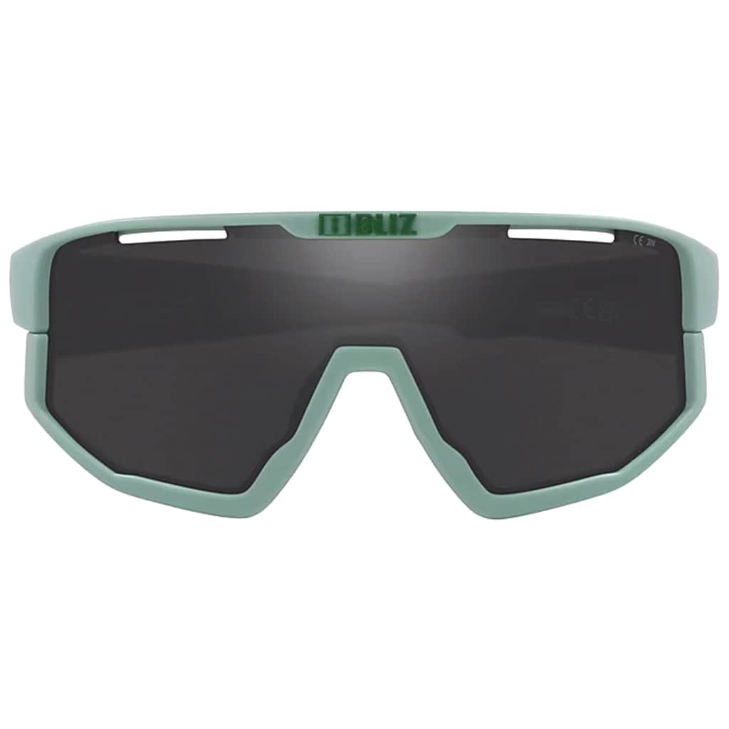 Lunettes de soleil Fusion Bliz - Matte Green/Smoke Mirror Silver