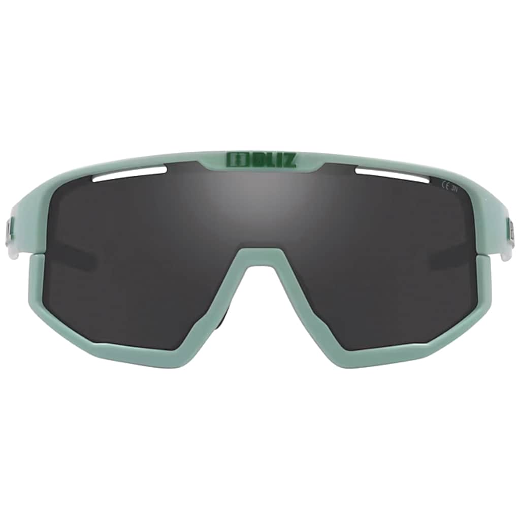 Lunettes de soleil Fusion Small Bliz - Matte Green/Smoke Mirror Silver
