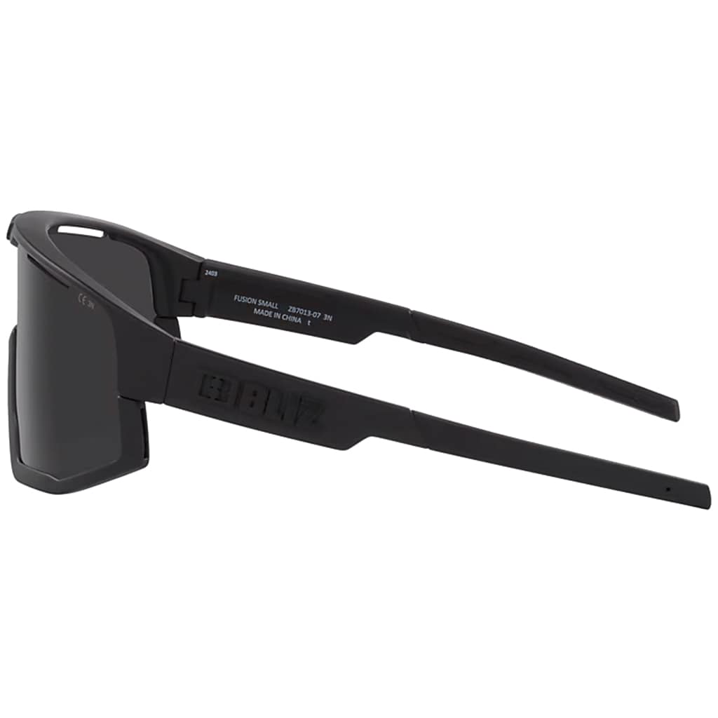 Lunettes de soleil Fusion Small Bliz - Matte Black/Smoke