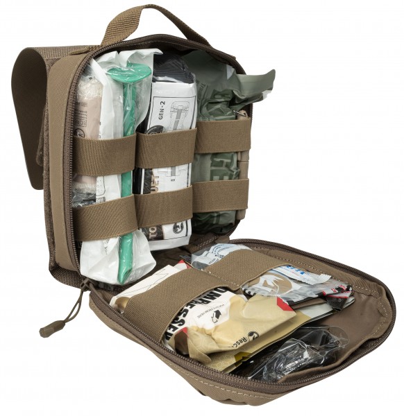 Trousse de premiers secours détachable CLC IFAK Level-II Rhino Rescue - Coyote