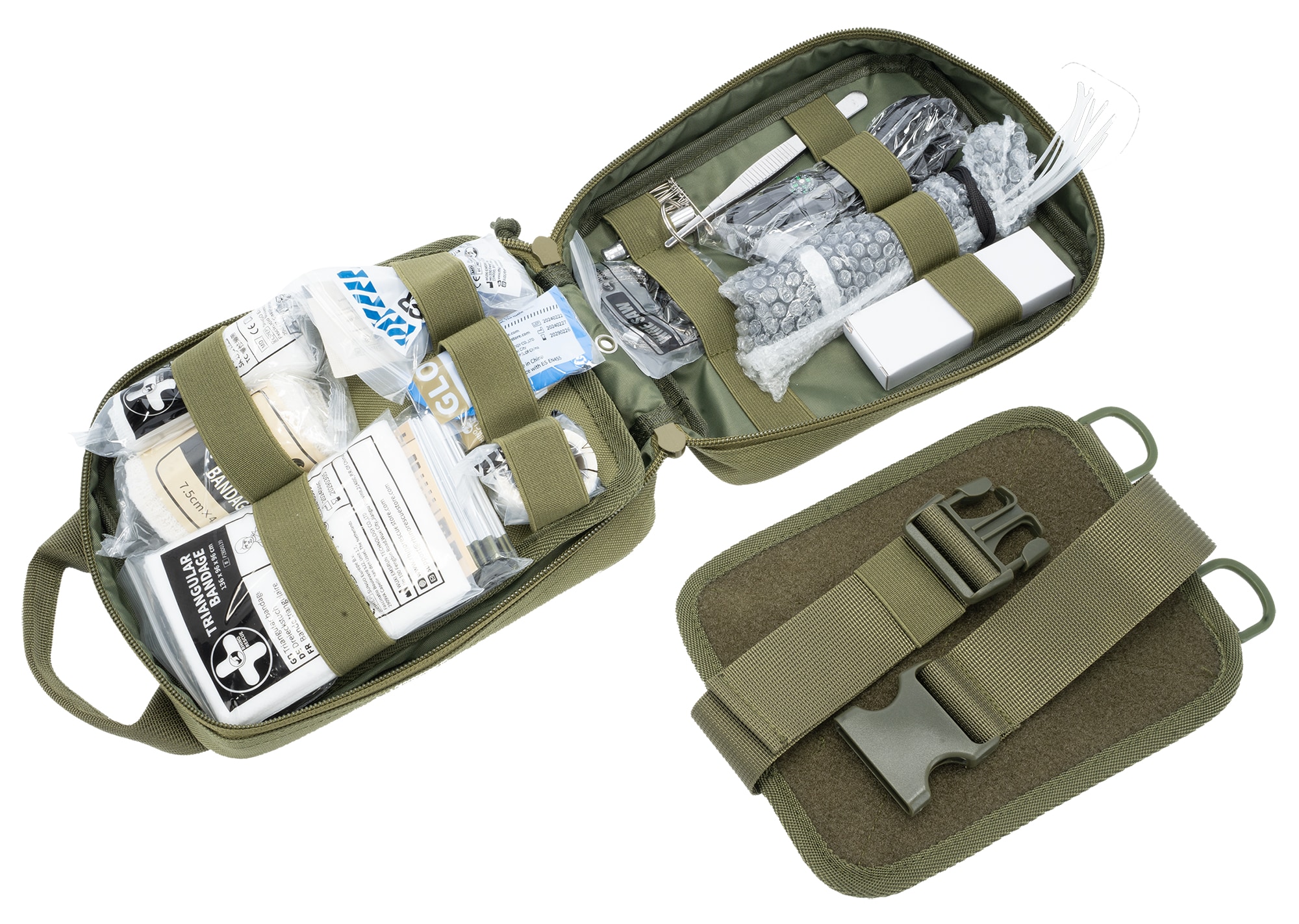 Trousse de premiers secours Rescue Adventure Mini IFAK Rhino - Olive