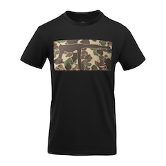 T-Shirt Grease Gun Helikon - Black/Duck Hunter