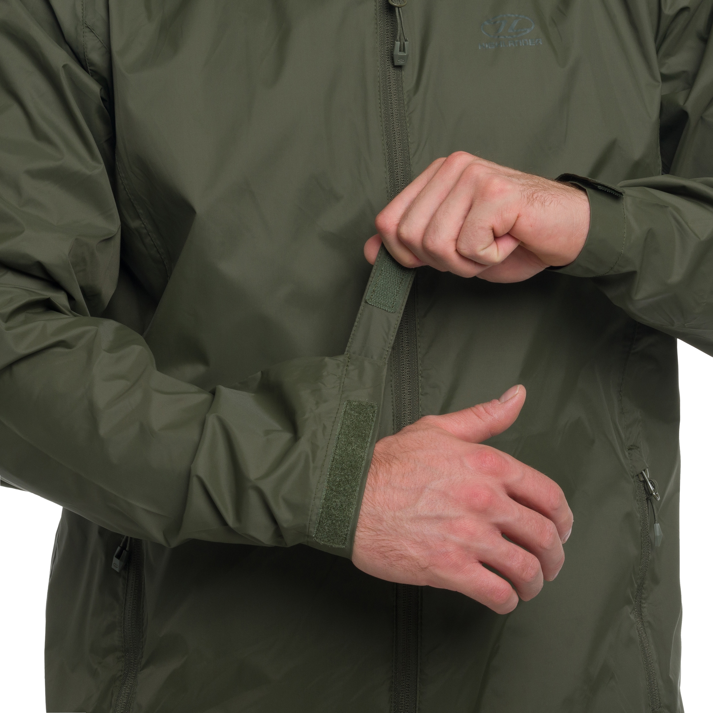 Veste Outdoor Stow & Go Pack Away Highlander - Olive Green