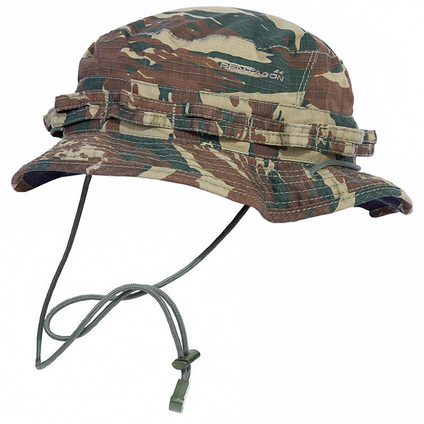 Chapeau Babylon Boonie Hat Pentagon - Greek Lizard