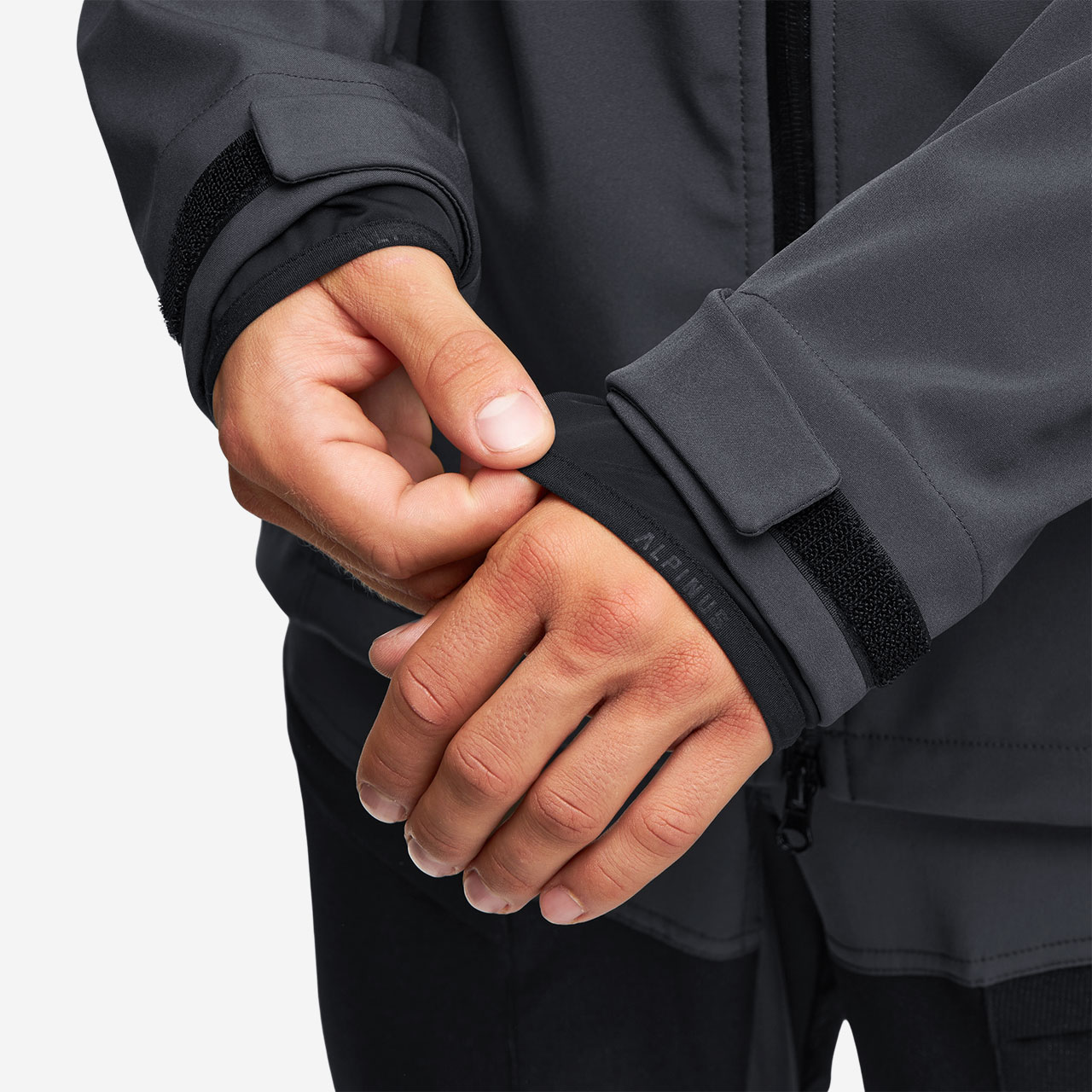 Veste Softshell Roignais Alpinus - Noire/Graphite