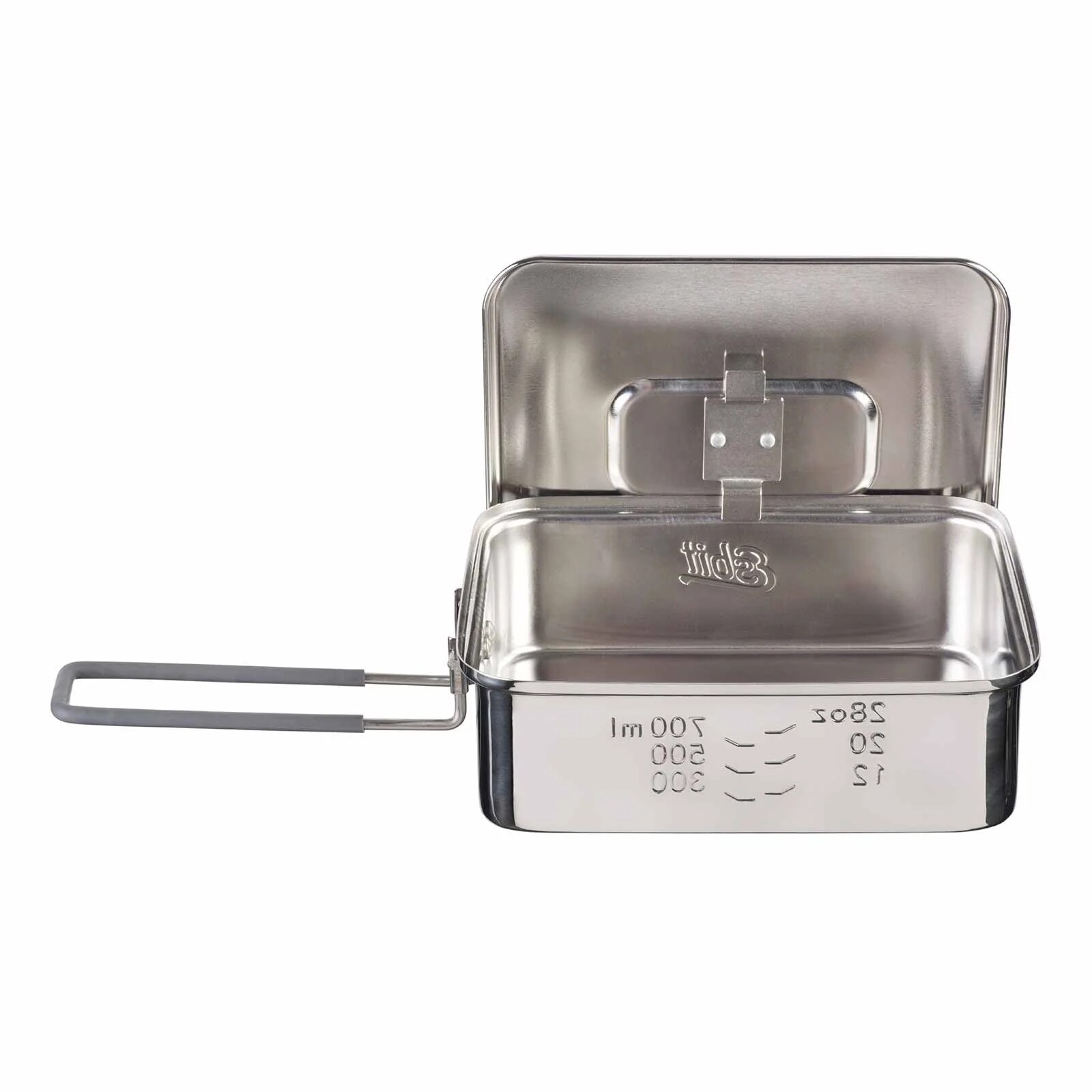 Casserole touristique avec couvercle Camping Pot stainless - 1200 ml Esbit