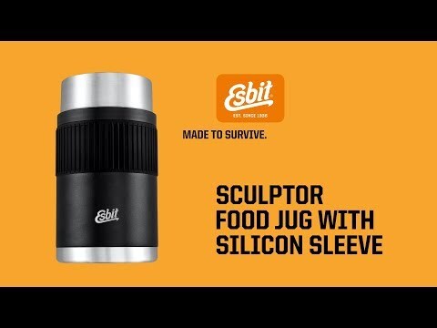 Thermos de repas Sculptor Food Jug Sleeve 1 L Esbit - Stainless Steel