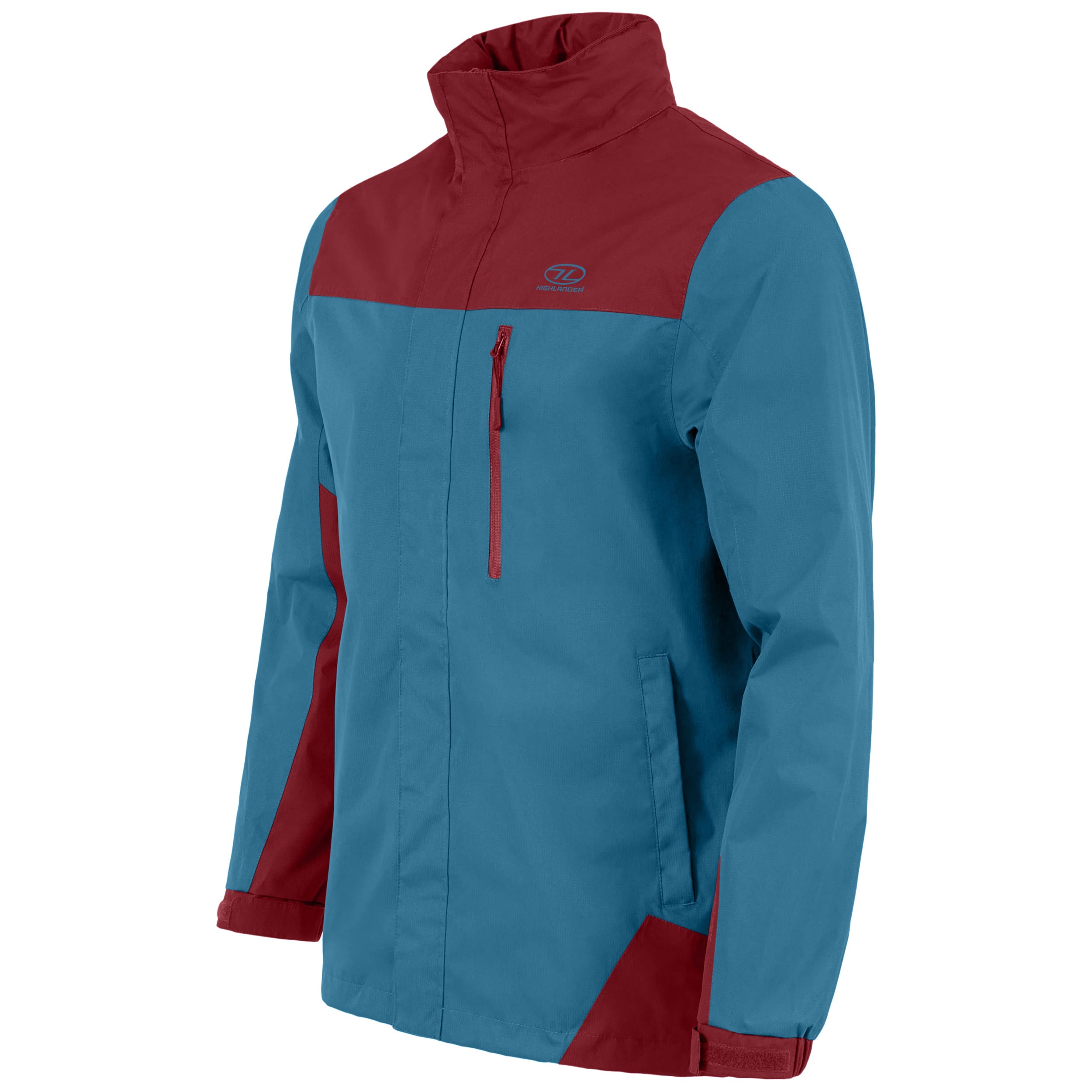 Veste Kerrera Highlander Outdoor - Petrol / Burgundy