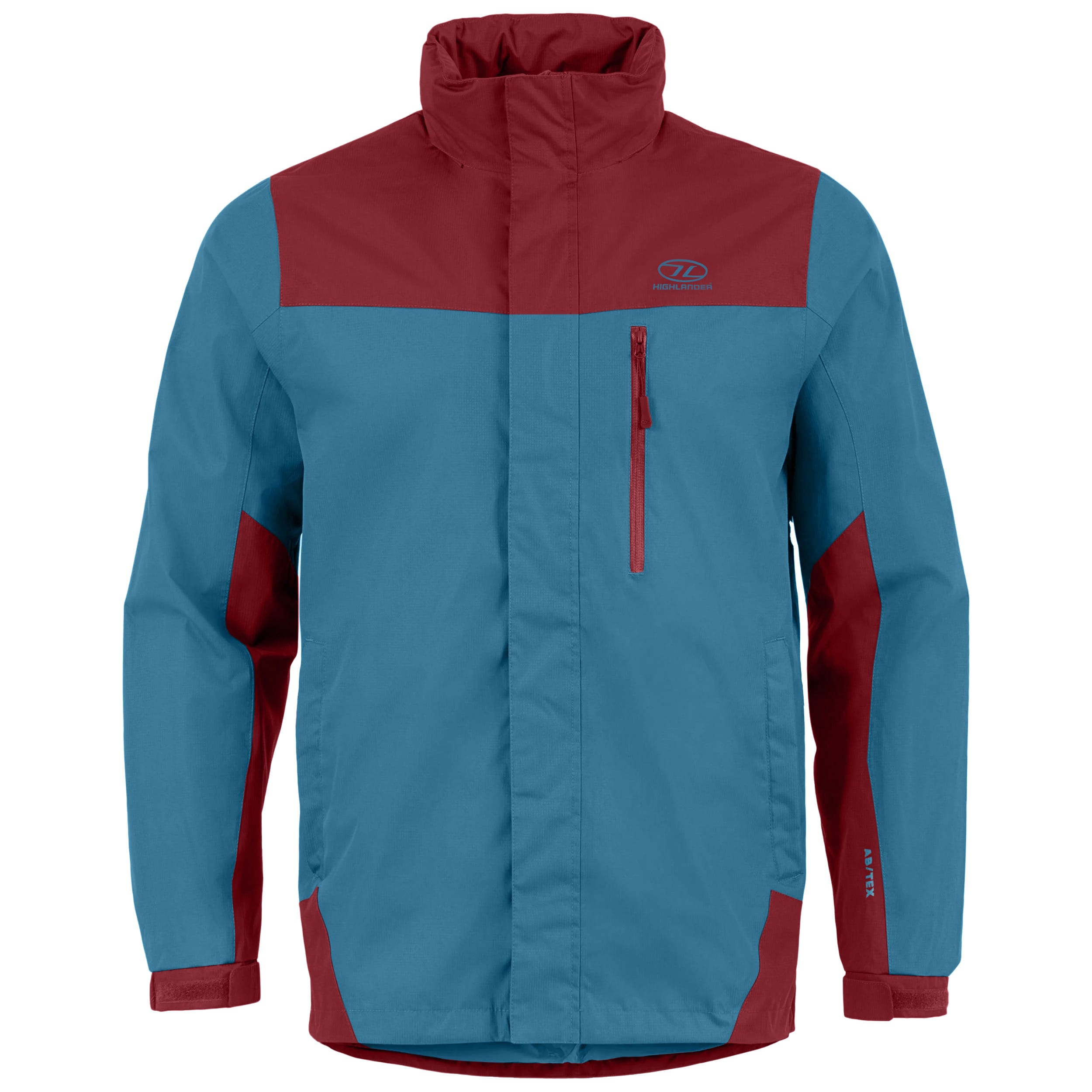 Veste Kerrera Highlander Outdoor - Petrol / Burgundy