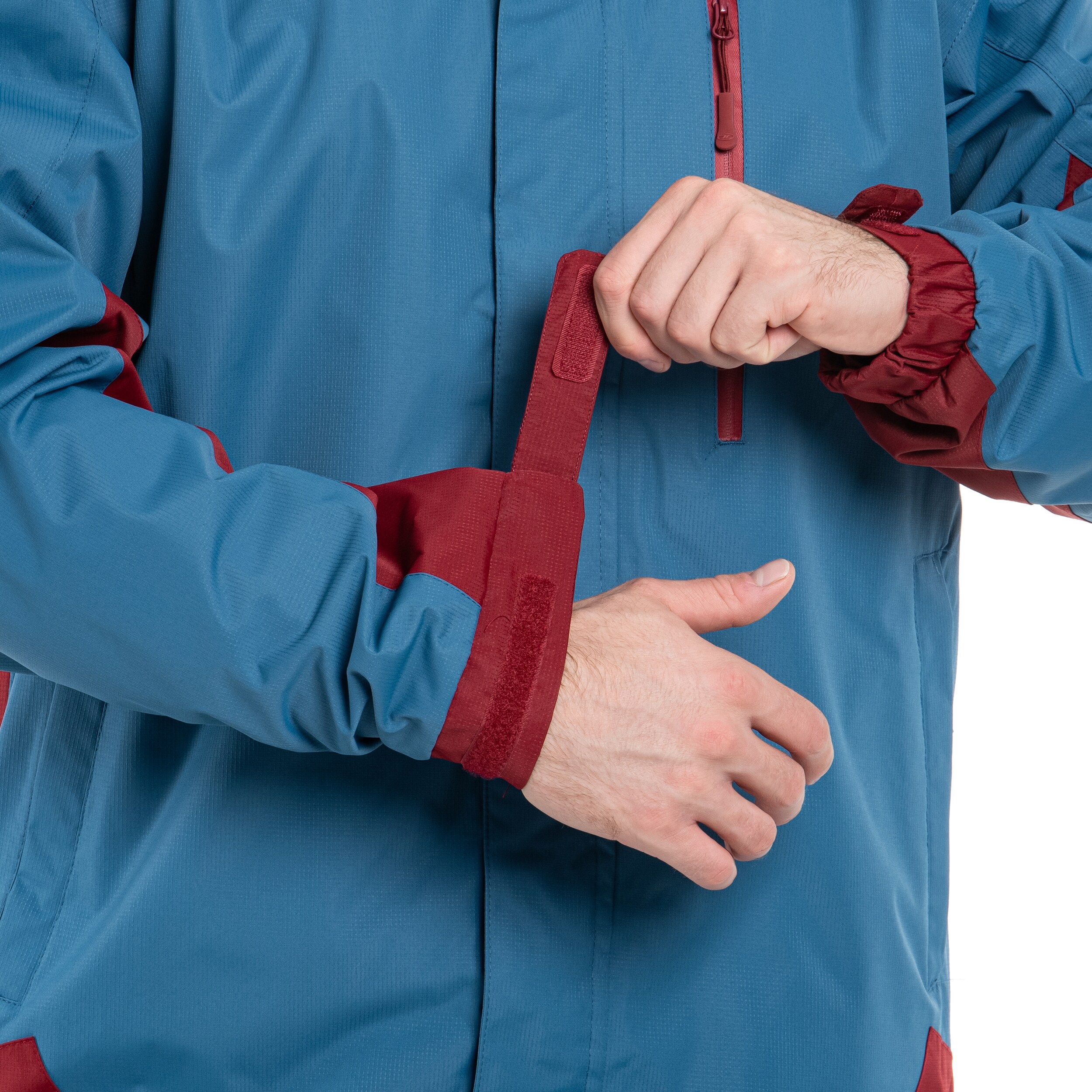 Veste Kerrera Highlander Outdoor - Petrol / Burgundy