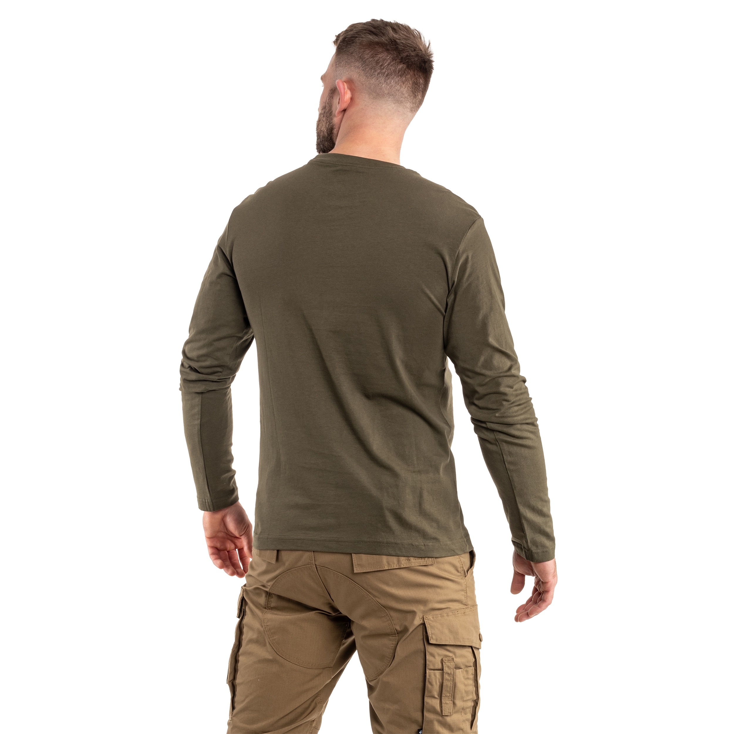 T-shirt Premium Long Sleeve Shirt Brandit - Olive