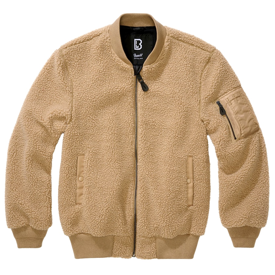 Veste MA1 Sherpa Jacket Brandit - Coyote