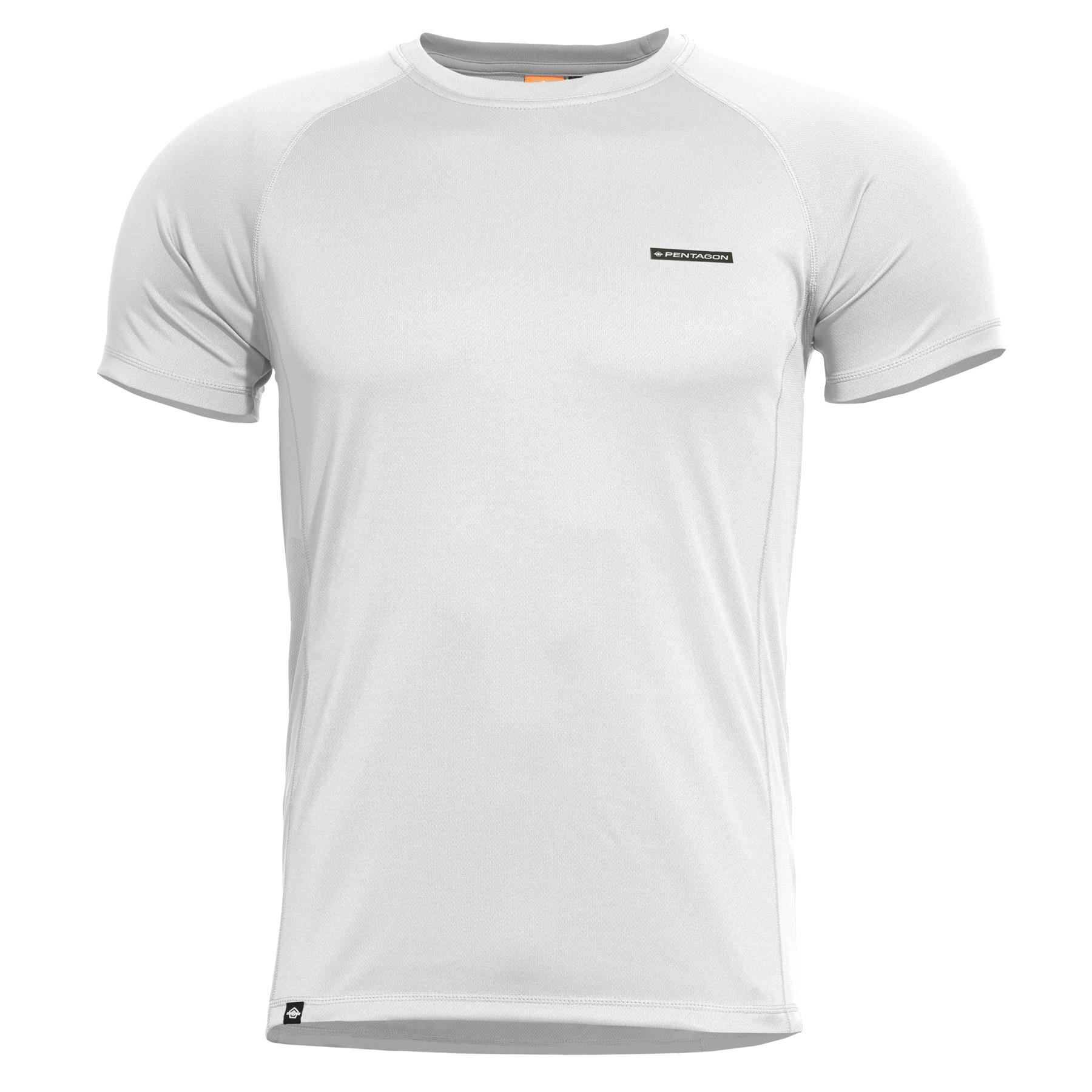 T-shirt thermoactifs Body Shock Pentagon - White