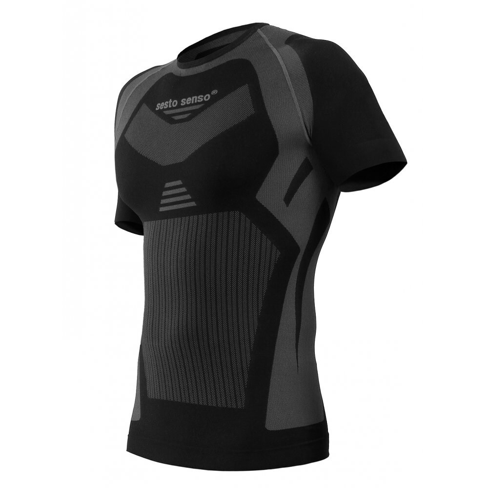 T-shirt thermique Thermo Active CL15 avec manches courtes Sesto Senso -Graphite