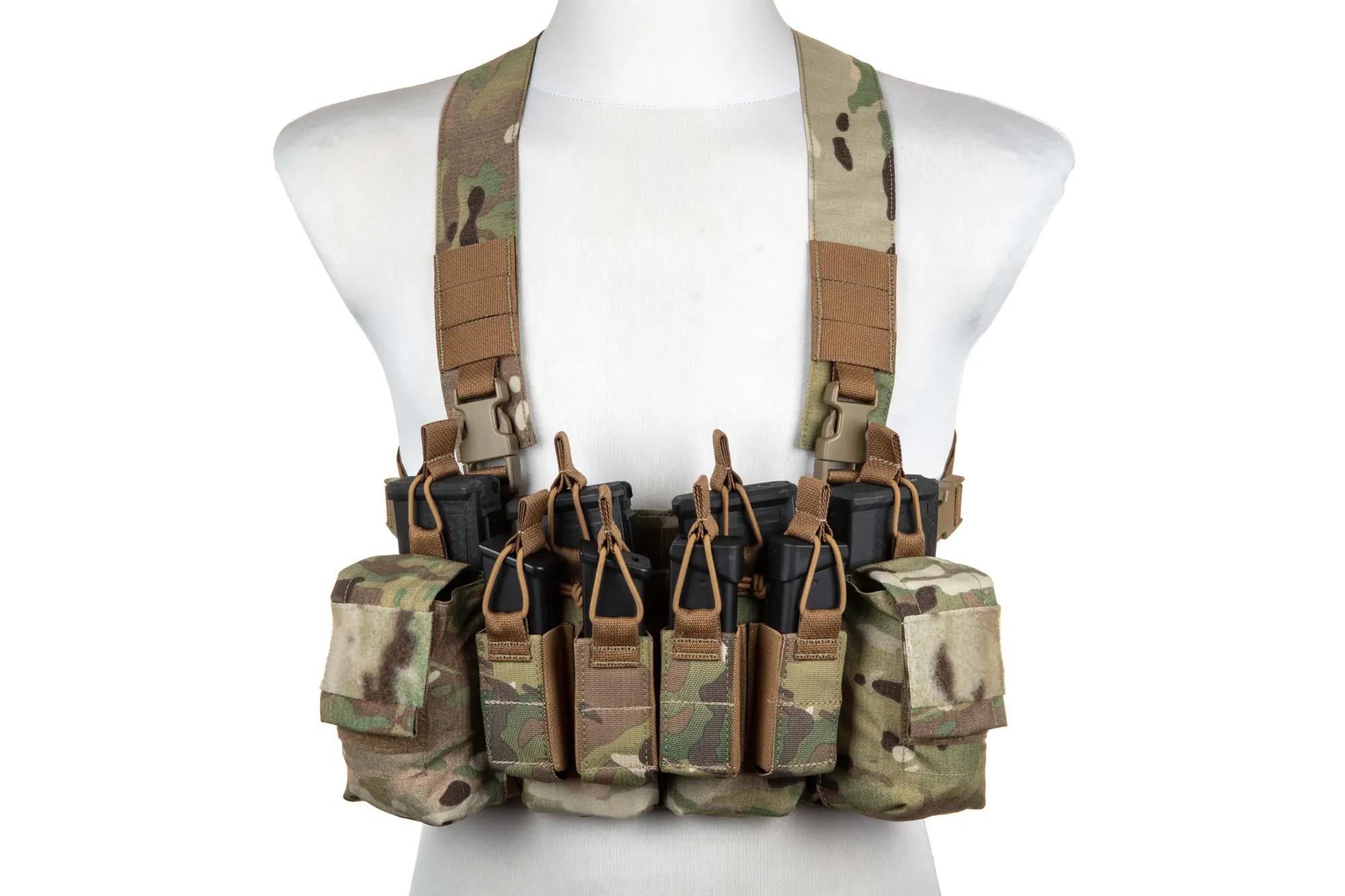Gilet tactique de type D3CR-X CR02 Pew Tactical - MultiCam
