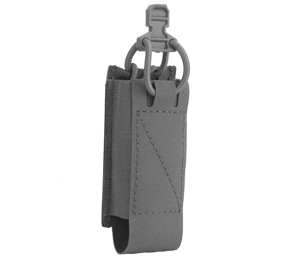 Pochette MG-123 pour chargeur de pistolet Wosport - Gris