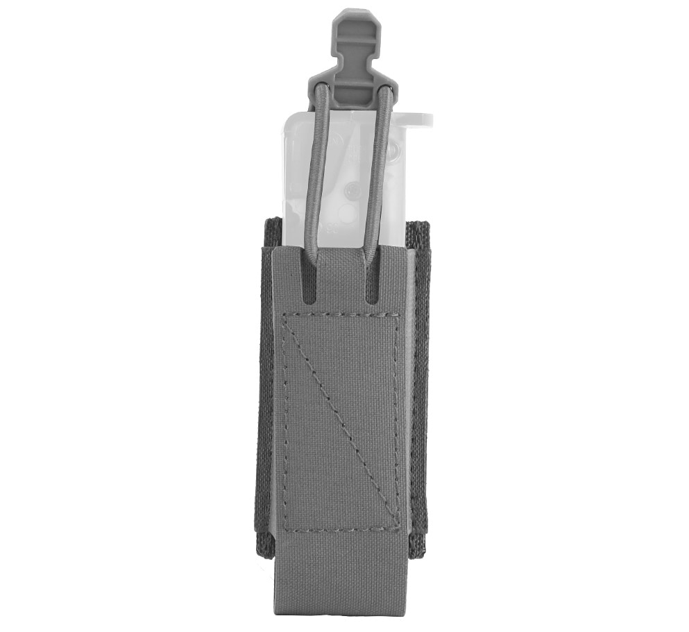 Pochette MG-123 pour chargeur de pistolet Wosport - Gris