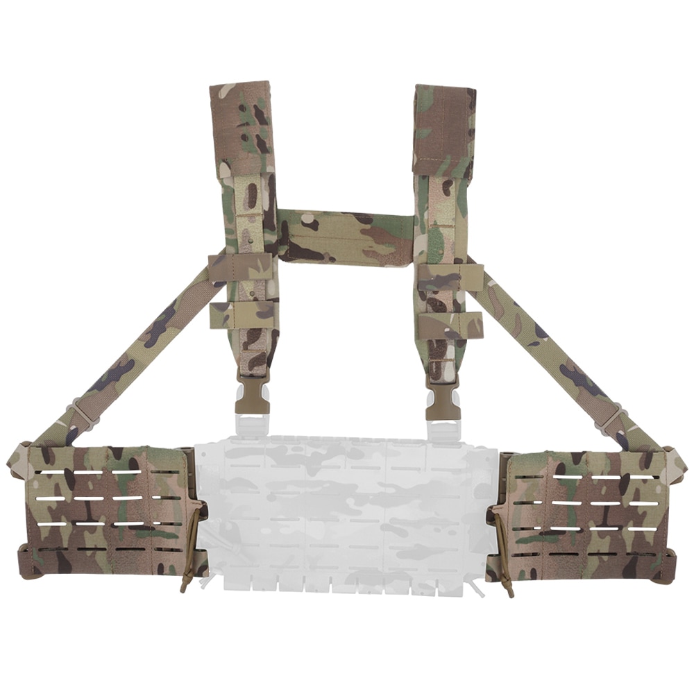 Bretelles tactiques Chest Rig Arc Wosport - MultiCam