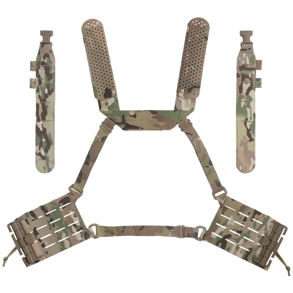Bretelles tactiques Chest Rig Arc Wosport - MultiCam