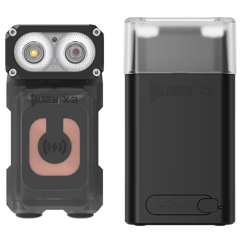 Lampe de poche X3 Pro - 700 lumens Wuben - Black