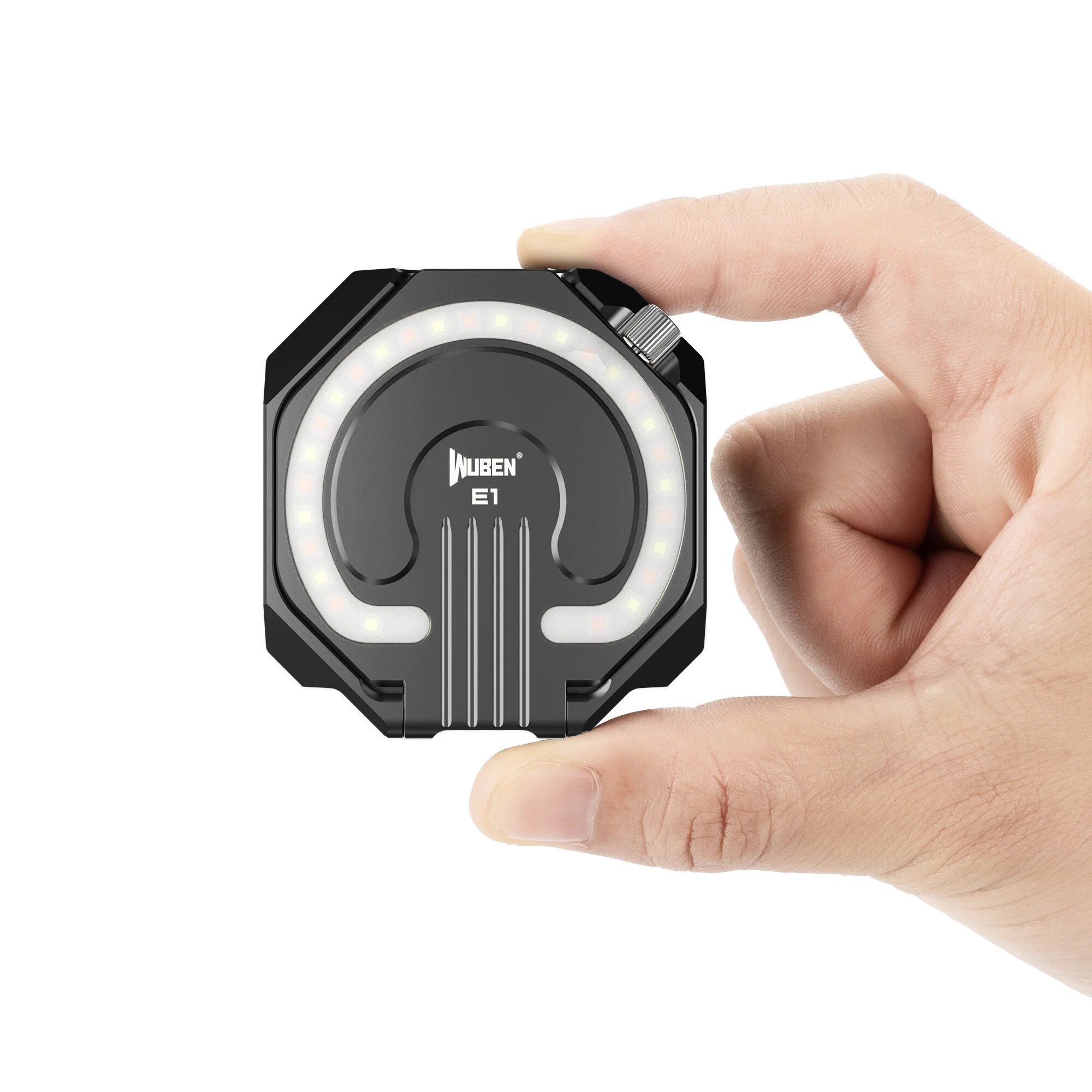 Lampe E1 EDC Selfie Light Portable Ring Light Black - 300 lumens Wuben