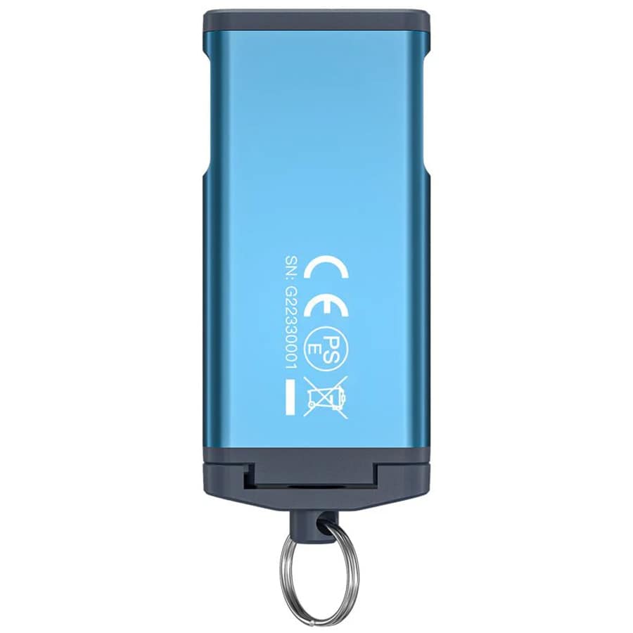 Porte-clés avec lampe de poche G2 500 lumens Wuben - Blue