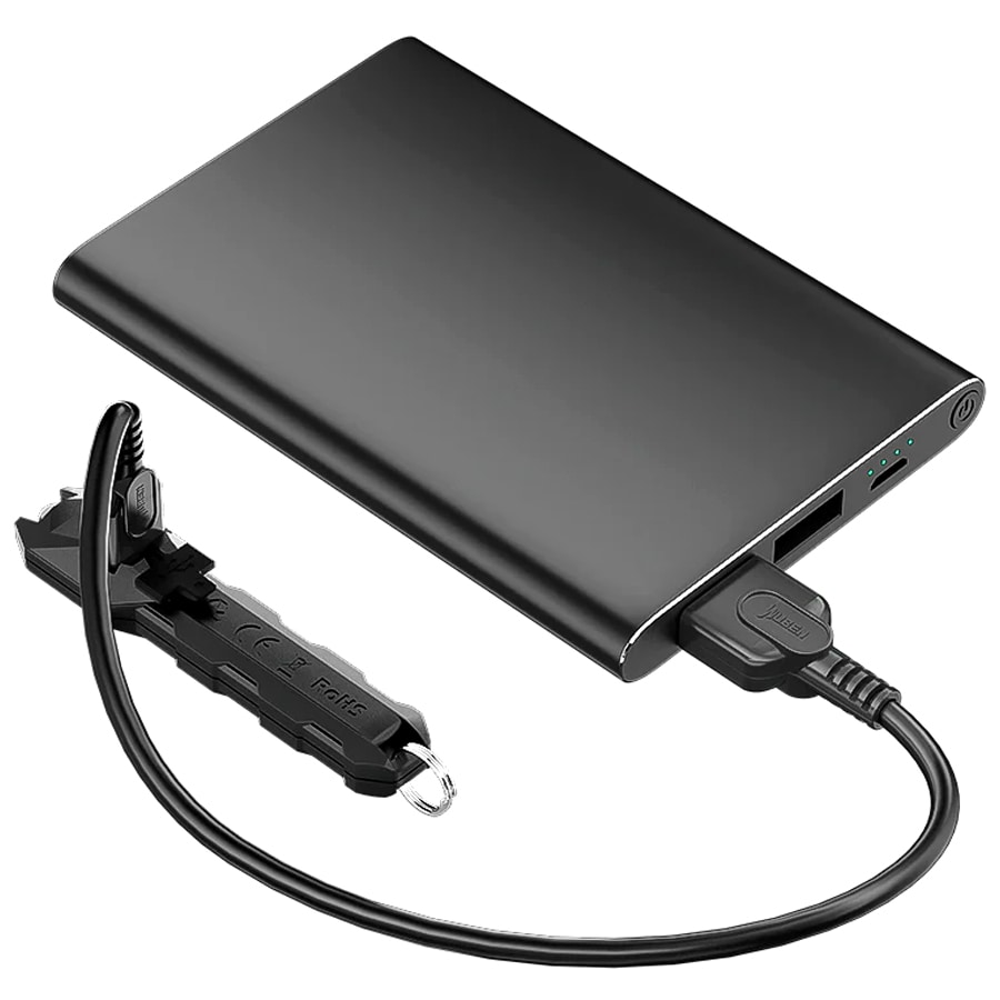 Porte-clés lampe de poche G1 40 lumens Wuben - Black