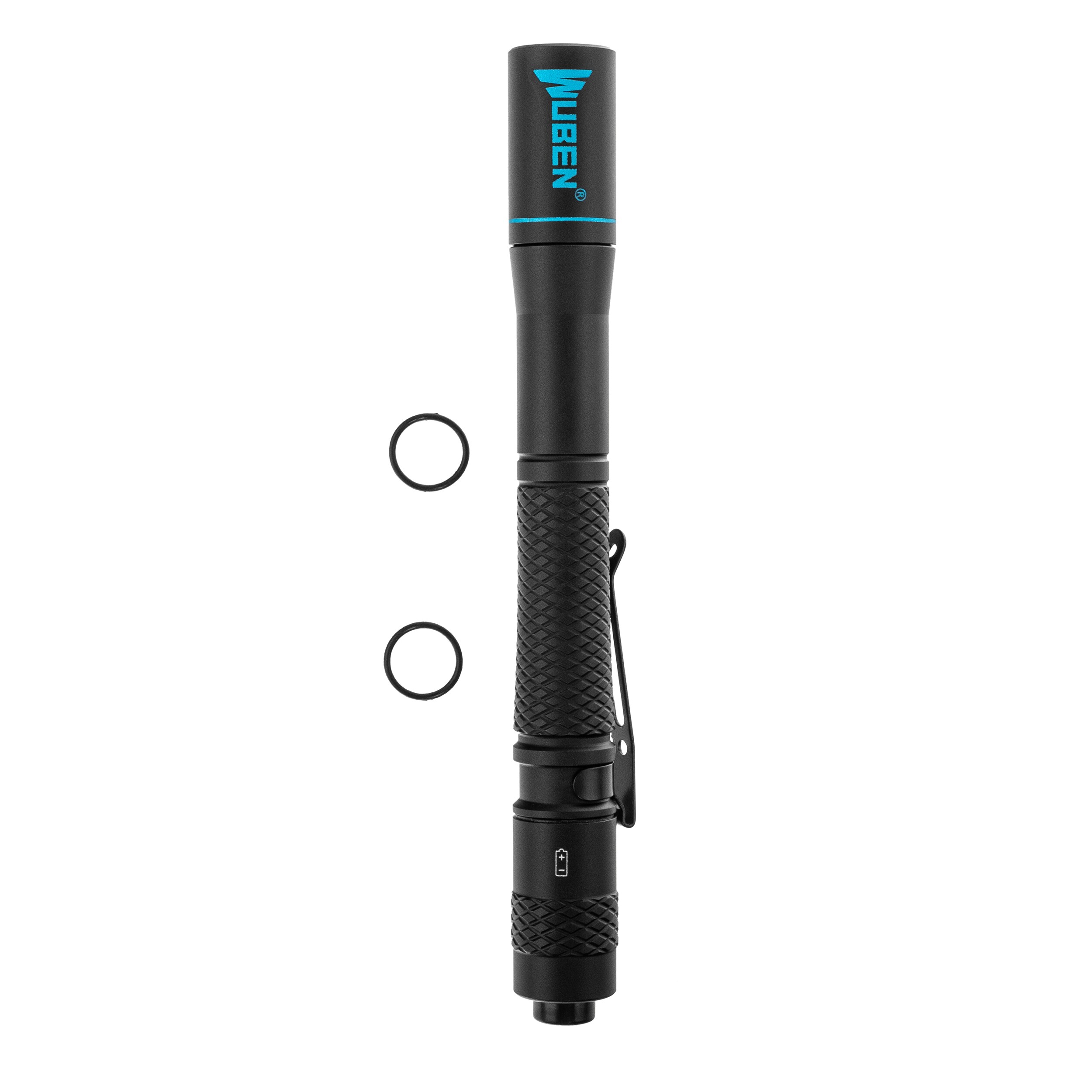 Lampe de poche E19 UV LED Pen Light Wuben - Black