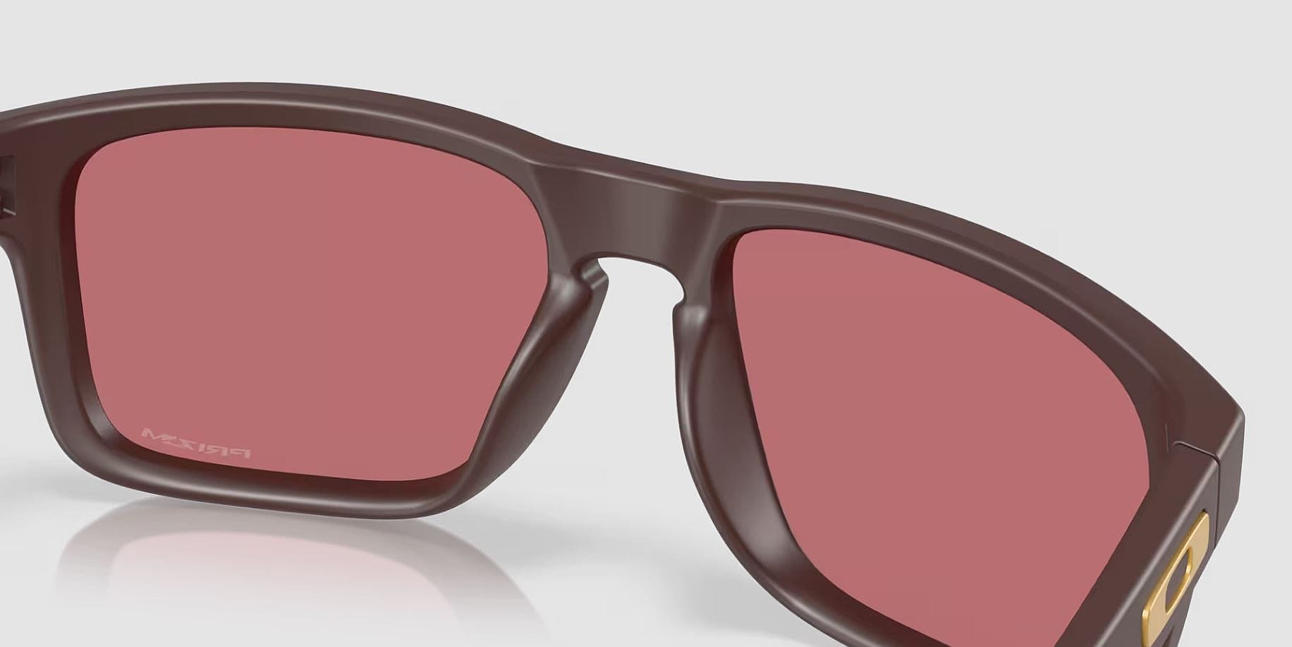 Lunettes de soleil Holbrook Oakley - Matte Grenache/Prizm Dark Golf