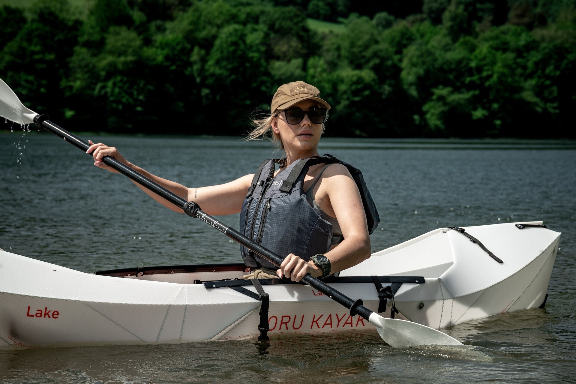 Lunettes de soleil Sielo Oakley - Matte Black Ink/Prizm Grey Polarized