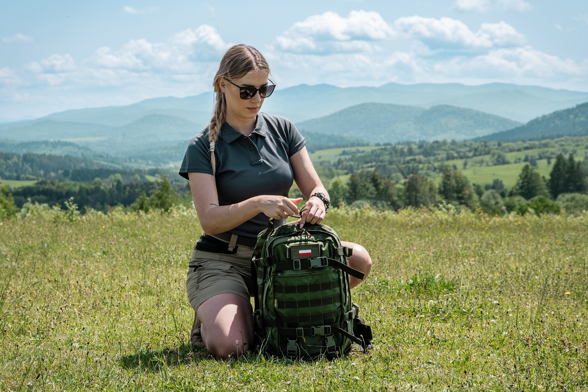 Lunettes de soleil Sielo Oakley - Matte Black Ink/Prizm Grey Polarized