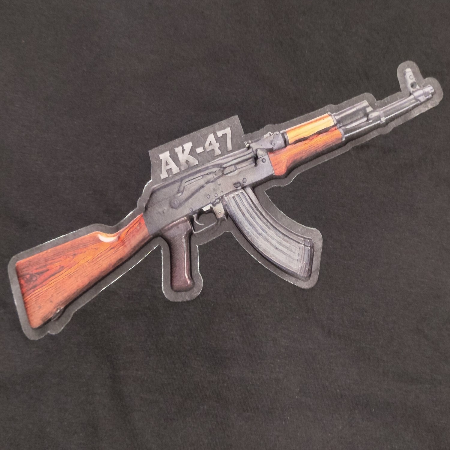 T-Shirt Karabin AK 3D Haasta - Black