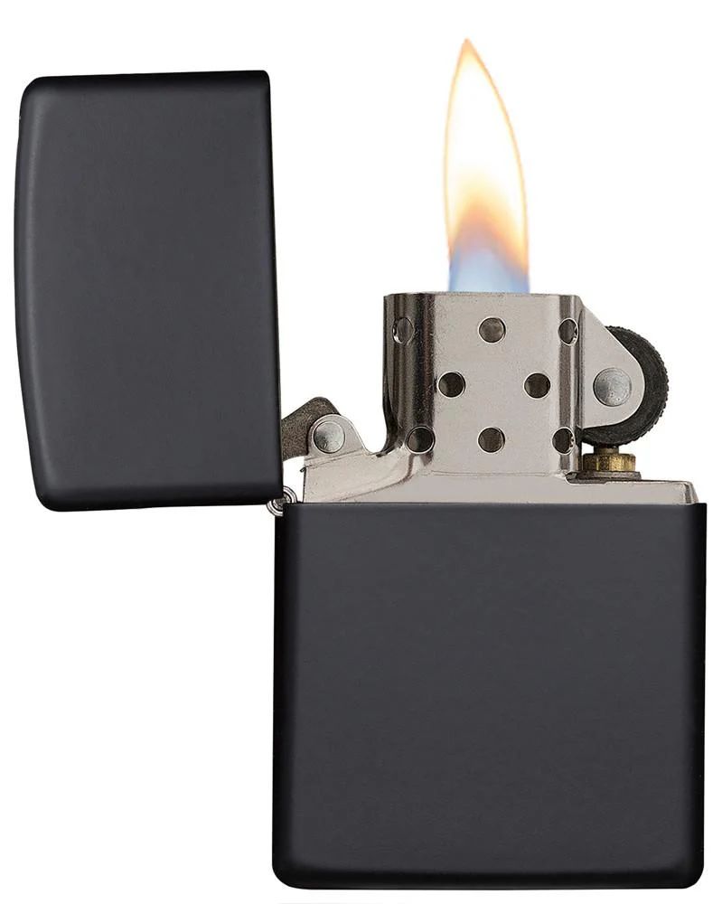 Briquet à essence Zippo - Matte black